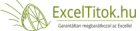 ExcelTitok Online Tudástár
