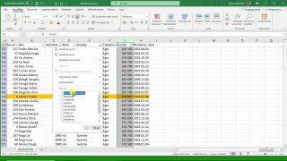 18 Szöveg és számszűrő használata, szűrt adatok másolása