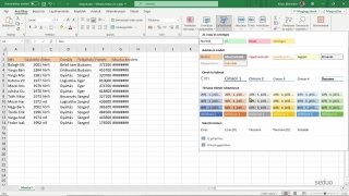 05 Táblázat formázása, plusz oszlopok