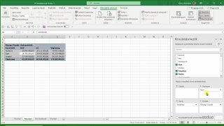 06 Kimutatás beszúrása gyorsmenüvel (billentyűkkel)