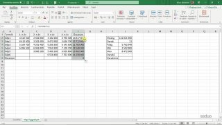 05 SZUM trükk, ha vízszintesen és függőlegesen is össze kell adni