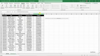 22 Kereső függvények: FKERES külön fülről